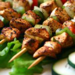 Flavorful & Easy Chicken Skewers Perfect for Wraps