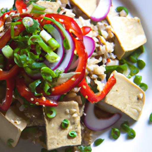 Tofu Larb Delight: A Flavorful Vegetarian Twist on Tradition