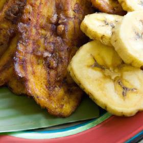 Crispy Honduran Tajadas: The Art of Green Plantains