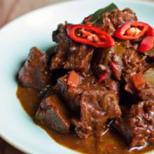 Savoring Indonesian Beef Rendang: Street Food’s Fiery Gem