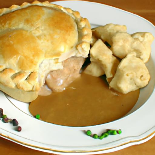 Savoring English Pie and Mash with Classic Liquor Sauce