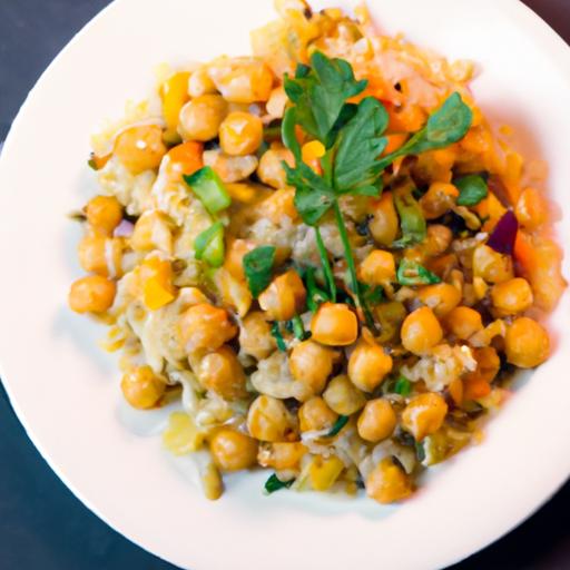 Savor Street Style Rice with Chickpeas: A Flavorful Journey