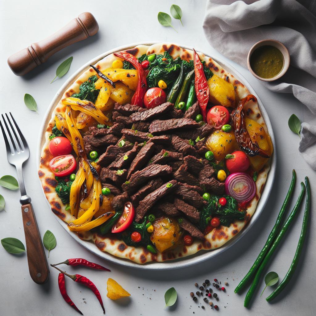 Wrap Up Flavor: A Simple Trinidadian Beef Roti Recipe