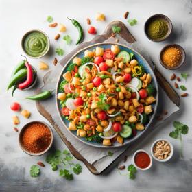 Crunchy Tokri Chaat Delight: Easy Katori Chaat Recipe Guide