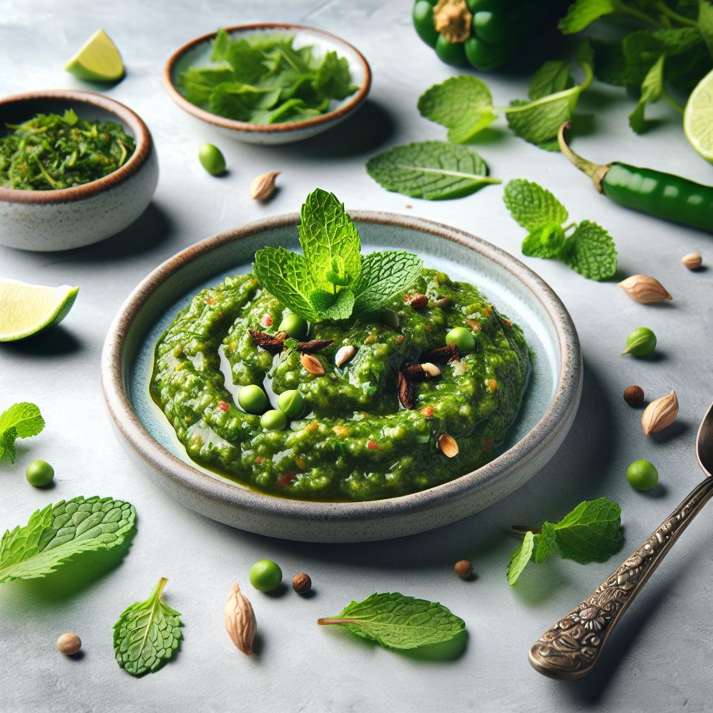 Mint-Coriander Chutney Magic: A Fresh Twist to Your Meals