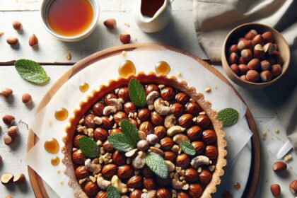 Maple & Roasted Hazelnut Tart: A Decadent Sweet Harmony
