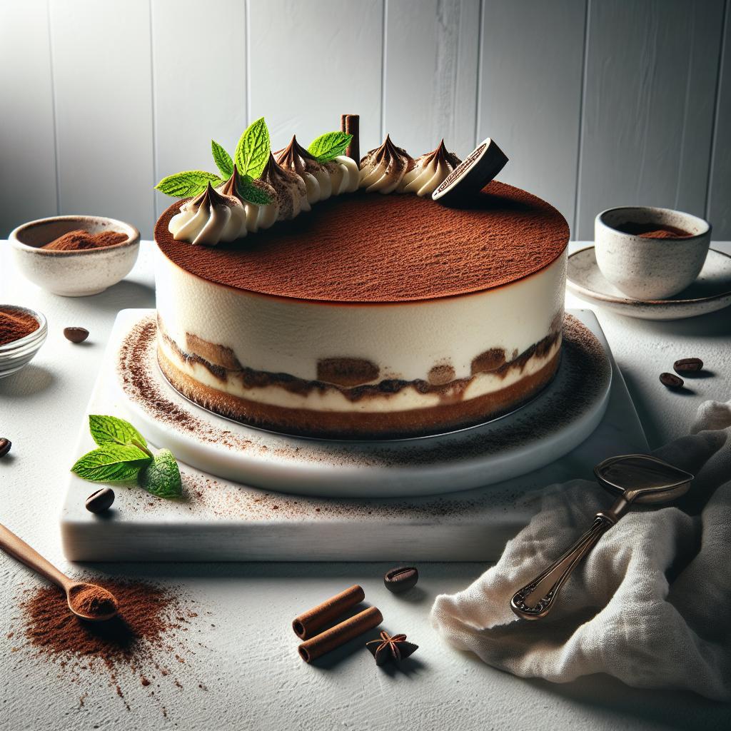 Decadent Tiramisu Cheesecake: A Blissful Fusion Treat