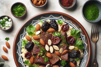 Savor the Flavors: Rich Beef Tagine with Prunes & Almonds