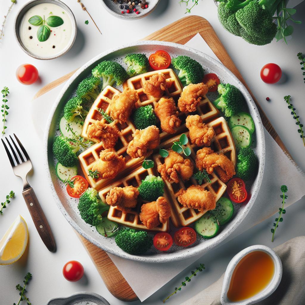 Mini Marvels: The Joy of Tiny Chicken & Waffles Bites