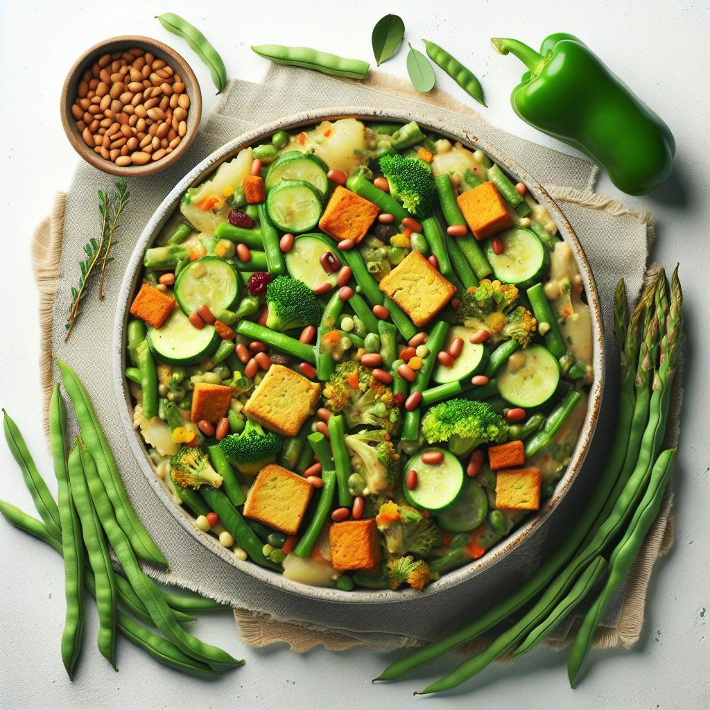 A Flavorful Twist: Quick & Easy Vegan Green Bean Casserole