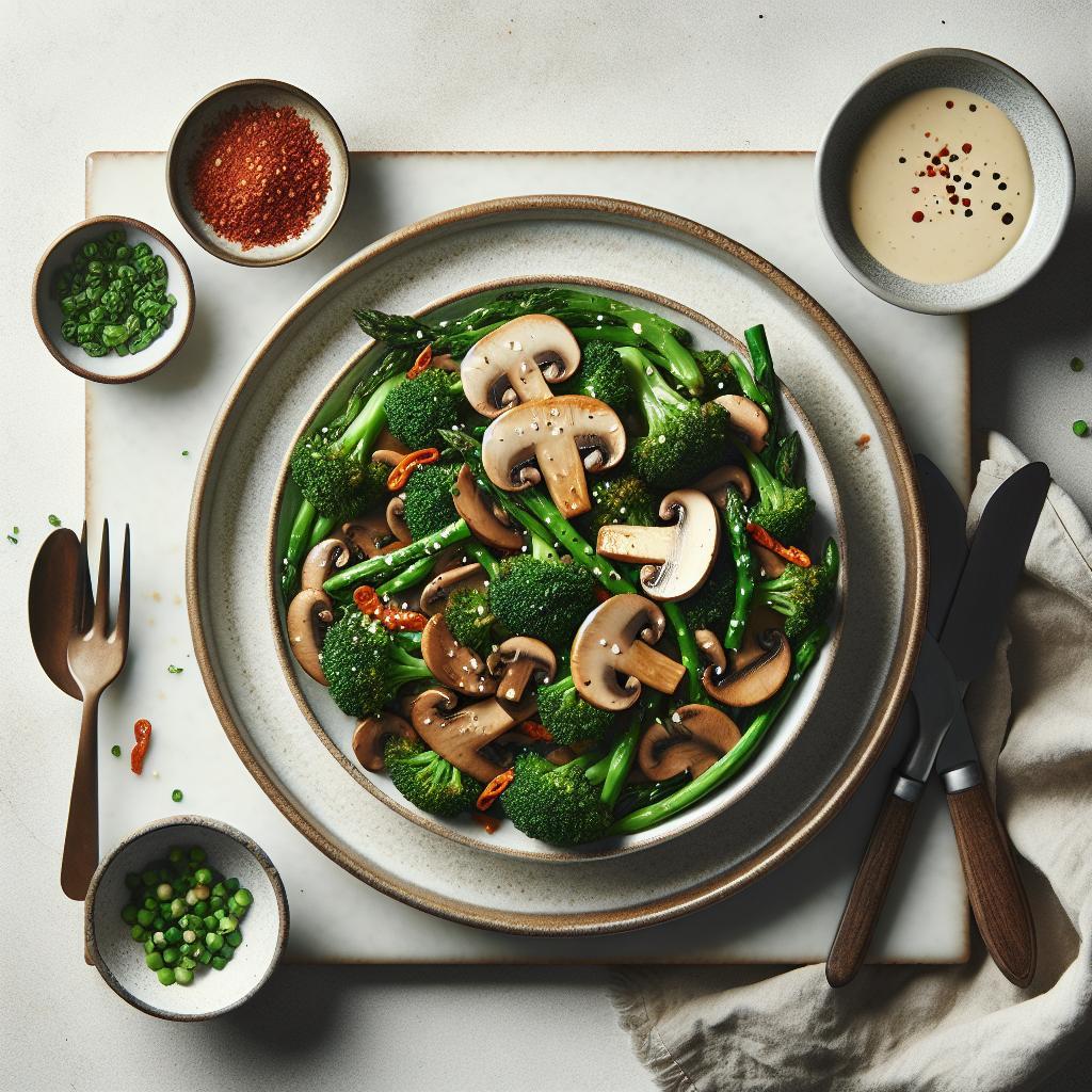 Savor the Flavor: Sautéed Mushroom and Broccoli Stir-Fry Guide