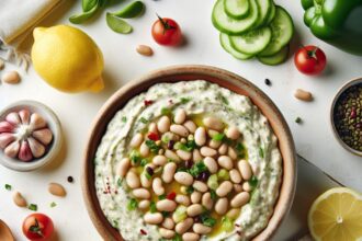 Zesty Lemony White Bean Dip: Quick, Healthy & Delicious