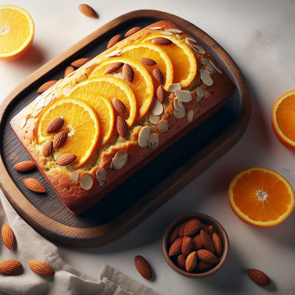 Zesty Almond Orange Loaf: A Wholesome, Citrus Delight