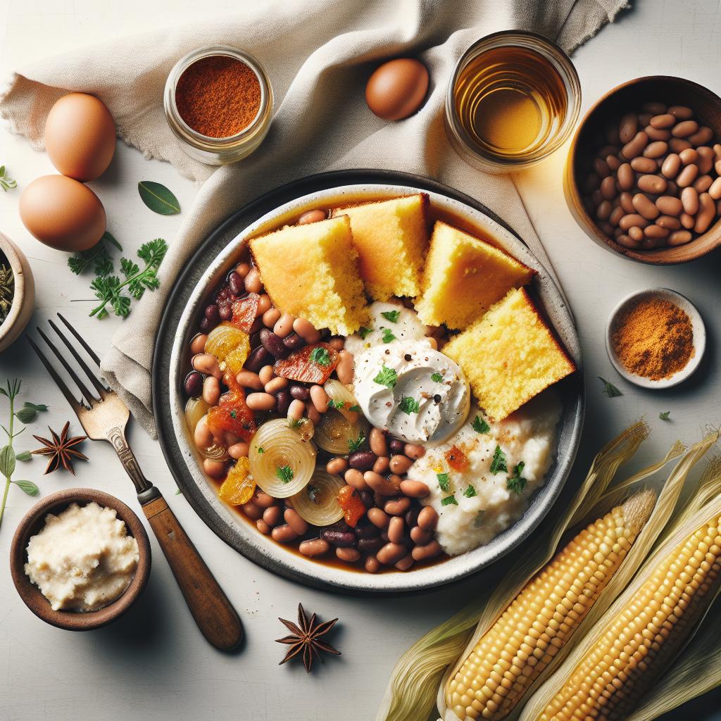 Hearty Southern Pinto Beans and Cornbread: A Cozy Classic