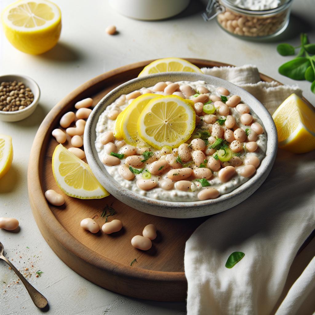 Zesty Lemony White Bean Dip: Quick, Healthy & Delicious