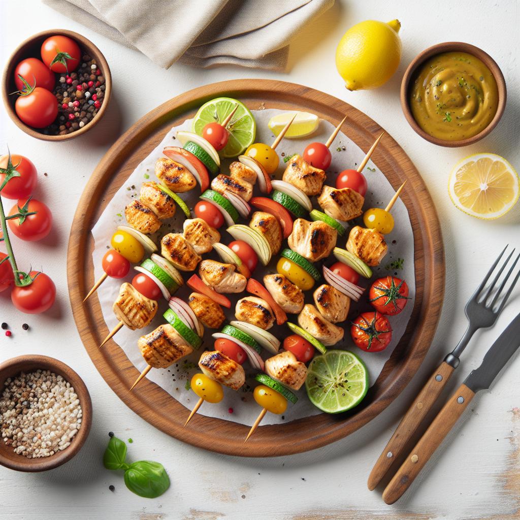 Savor the Spice: Irresistible Street-Style Chicken Brochettes