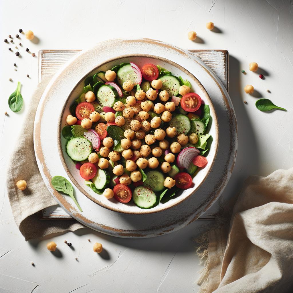 Chickpea Salad Magic: Nutritious, Easy, and Delicious!