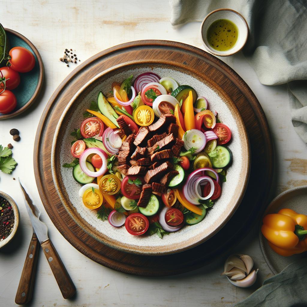 Gado-Gado Delight: Indonesia's Iconic Salad with Peanut Sauce