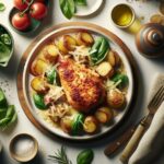 Golden Parmesan Chicken & Potatoes: A Crispy Delight