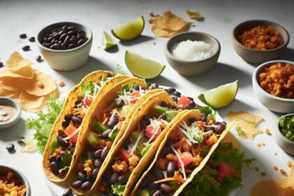 Crunchy Black Bean Tacos: A Crispy Twist on Classic Flavor