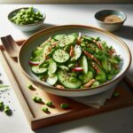Crisp Cucumber Edamame Salad: A Refreshing Asian Delight