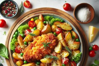 Crispy Chicken Parmesan Potatoes: A Flavorful Twist to Dinner