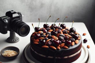 Decadent Dark Chocolate Cherry Almond Cake Recipe Unveiled