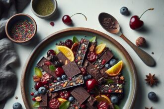 Midnight Cherry Chocolate Bark: A Decadent Dark Delight