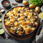Comfort in Every Bite: Quick Cheesy Beef & Potato Casserole