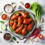 Crispy Savory Baked Chicken Wings with Bold Buffalo Sauce