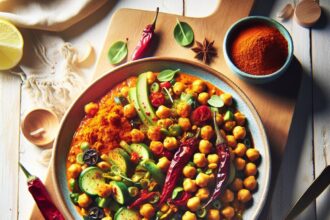 Fiery Fusion: Crafting the Perfect Spicy Curry Chickpea Salad