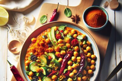 Fiery Fusion: Crafting the Perfect Spicy Curry Chickpea Salad
