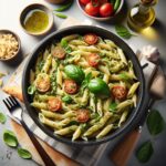 Savor the Flavor: One-Pot Creamy Pesto Pasta Delight