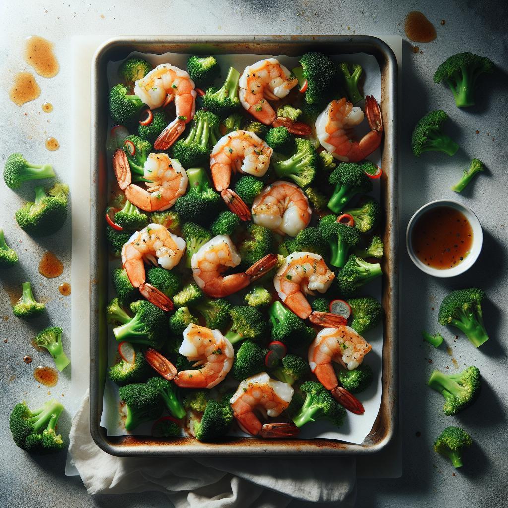 Effortless Sheet Pan Shrimp & Broccoli: Fast Healthy Feast