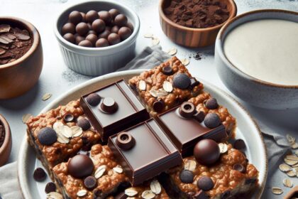 Wholesome Delight: Quick Healthy Chocolate Chip Oatmeal Bars