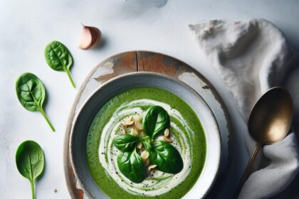 Velvety One-Pot Creamy Spinach Soup: Easy & Nourishing