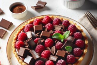 Decadent Quick Chocolate Raspberry Tart: A Sweet Delight