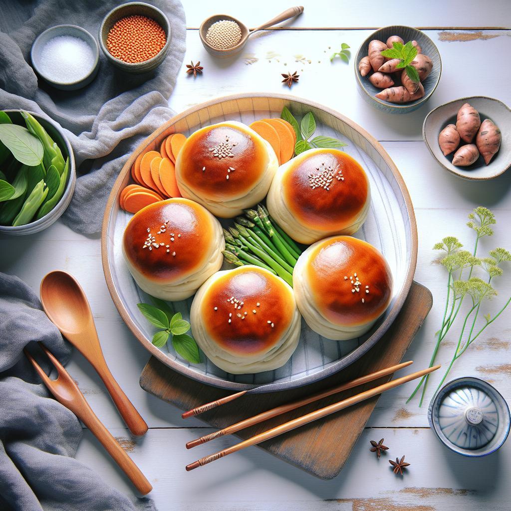 Delightful Bites: The Art of Traditional Sweet Potato Buns