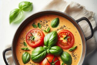 One-Pot Creamy Tomato Basil Soup: Simple, Cozy, Delicious