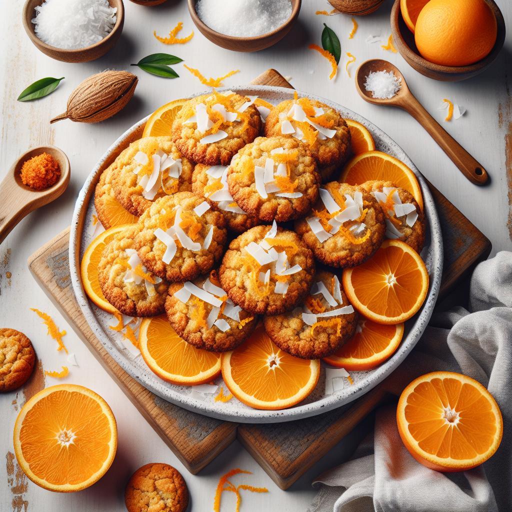 Zesty Delight: Easy Orange Coconut Cookies Recipe Unveiled