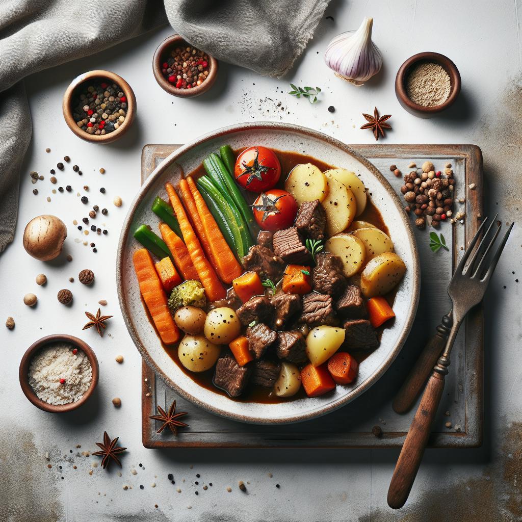 Hearty Savory Beef Stew with Rustic Root Vegetables Guide