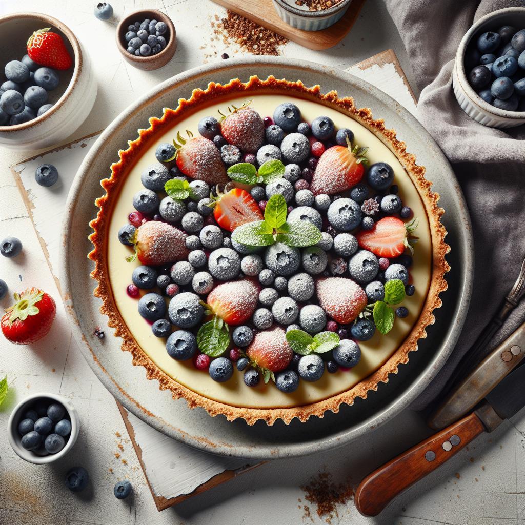 Sophisticated Blueberry Cheesecake Pie: A Delightful Twist