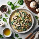 Savor the Flavor: Creamy Mushroom & Spinach Pasta Guide