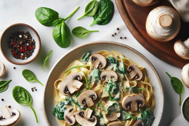 Savor the Flavor: Creamy Mushroom & Spinach Pasta Guide