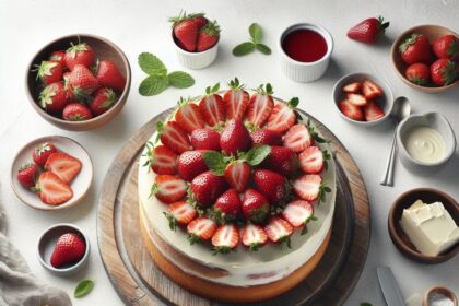 Delight in Every Bite: The Art of Sweet Strawberry Cake
