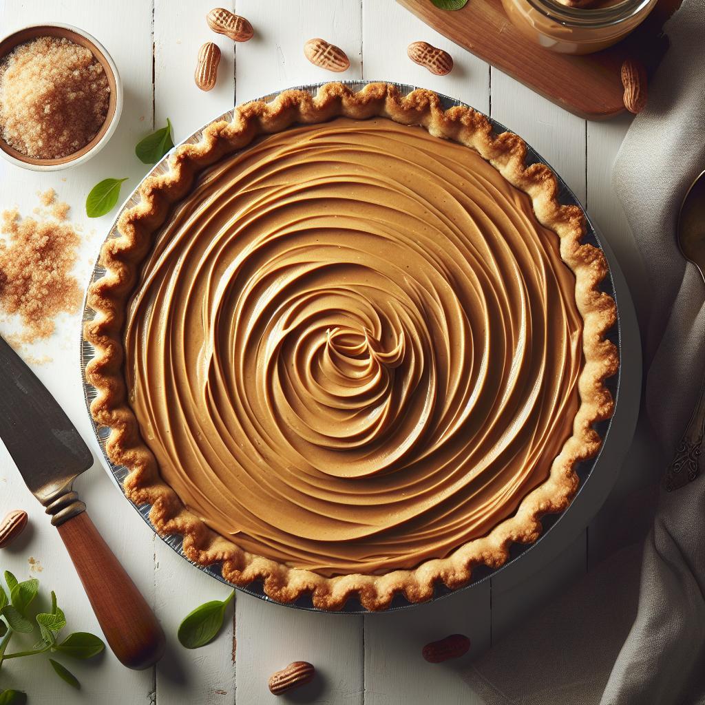 Indulge in Decadent Peanut Butter Pie: A Creamy Delight