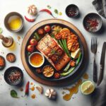 Fiery Honey Garlic Salmon: A Sweet and Spicy Delight