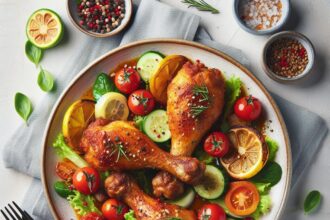 Crispy & Savory Baked Chicken Drumsticks: A Flavorful Feast