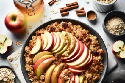 Wholesome Oatmeal Apple Crisp: A Nutritious Treat Guide