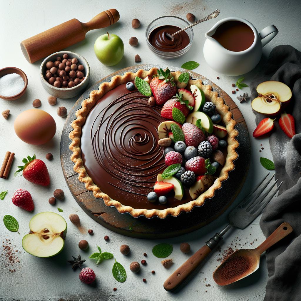 Decadent Delight: How to Make Quick Chocolate Ganache Pie